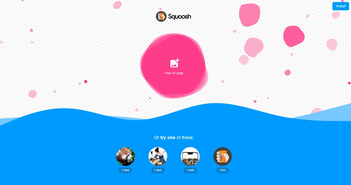 squoosh.app Screenshot.