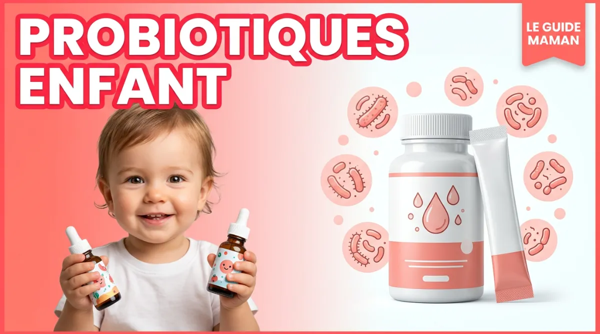 Probiotique pour enfant : ce qu'il faut savoir