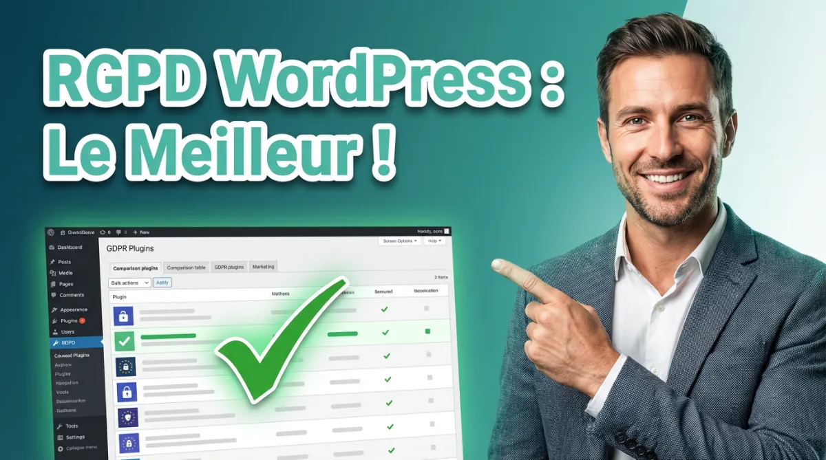 Meilleur plugin RGPD WordPress : comparatif et installation