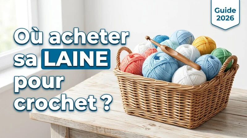 Où acheter de la laine pour crochet : boutiques, prix et bons plans