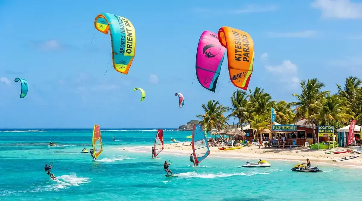 Accès et parking Orient Bay