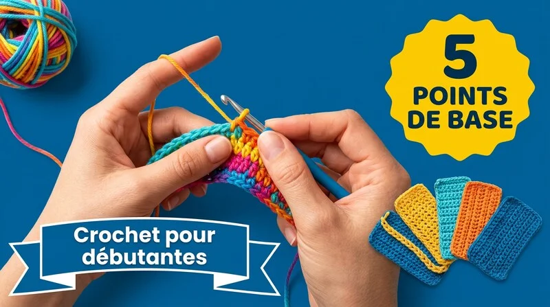 Quels sont les différents points au crochet ?