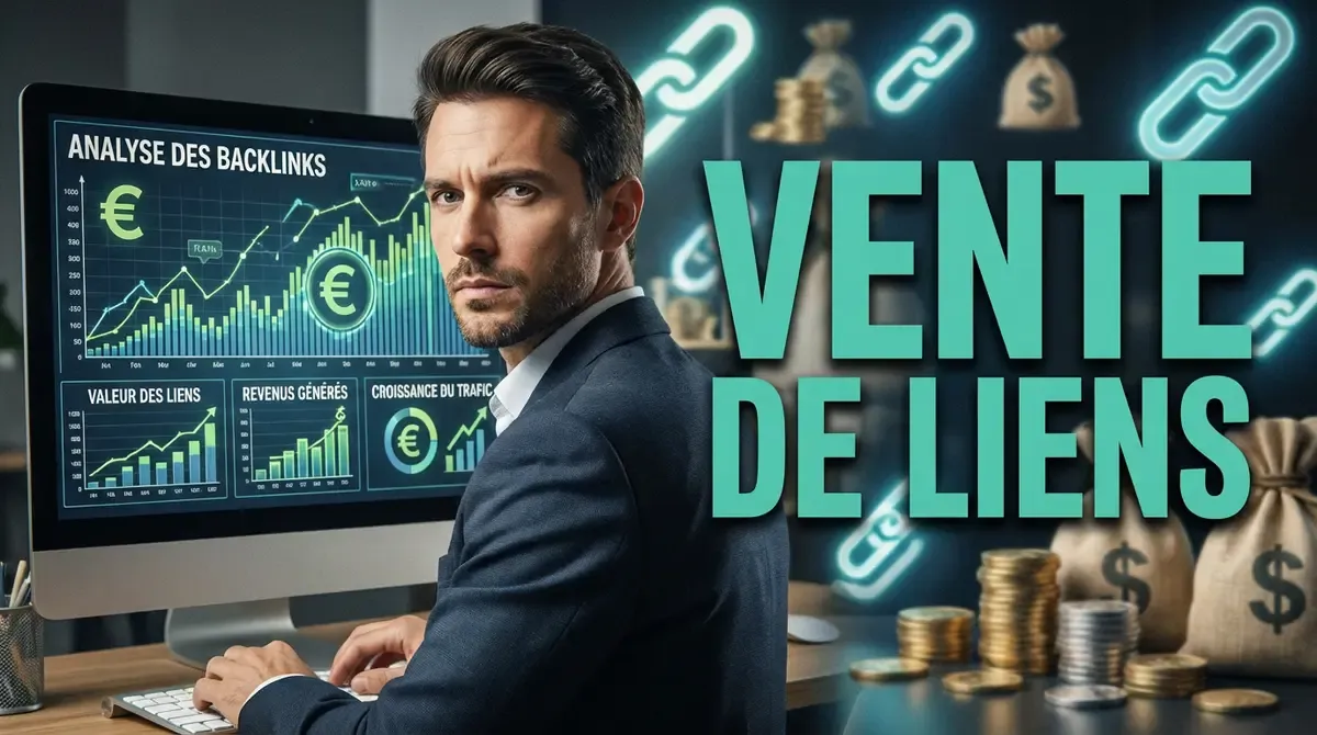 Vente de liens : monétiser son site SEO