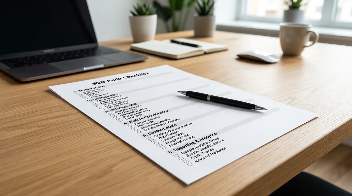 Checklist pour audit technique SEO