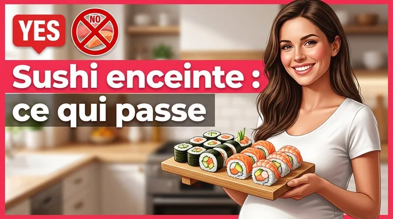 Sushi enceinte : ce que tu peux manger sans risque