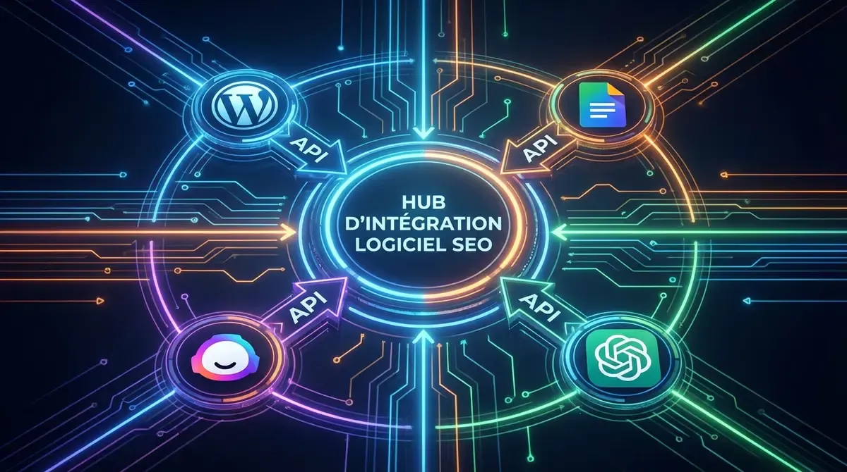 Interface de l'outil Audit avec les recommandations d'optimisation de contenu