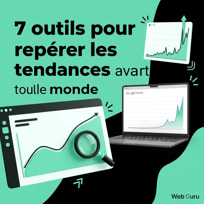 Outils de recherche de tendances : explorer les sujets, requêtes et concurrents
