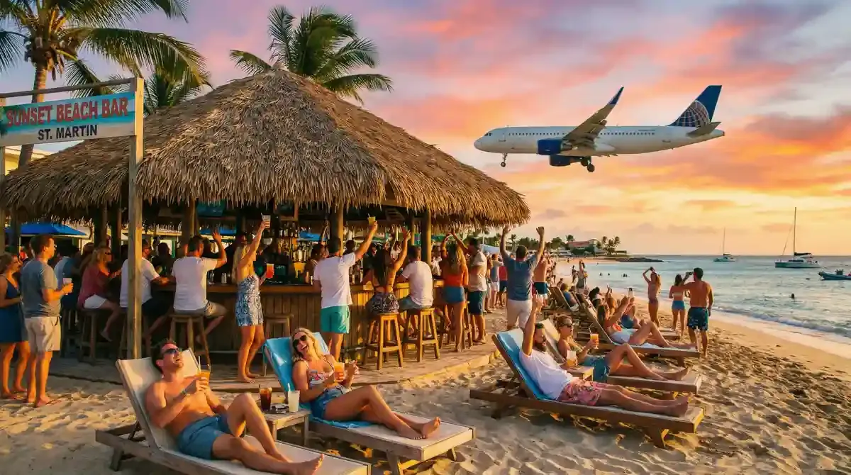 Sunset Beach Bar Maho Beach