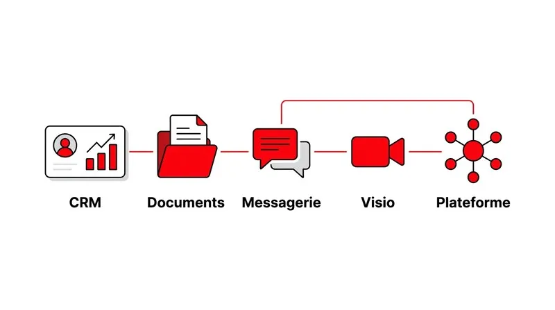 Stack d'outils digitaux pour animer un réseau d'agents indépendants