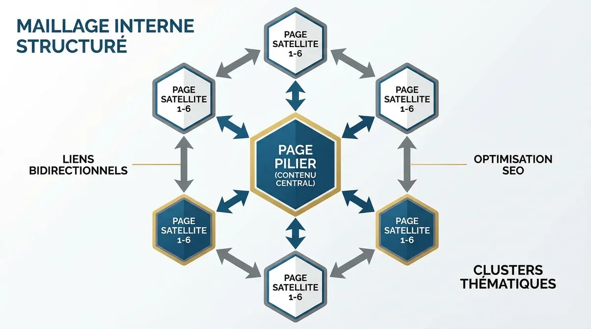 Schéma de maillage interne optimisé pour le SEO