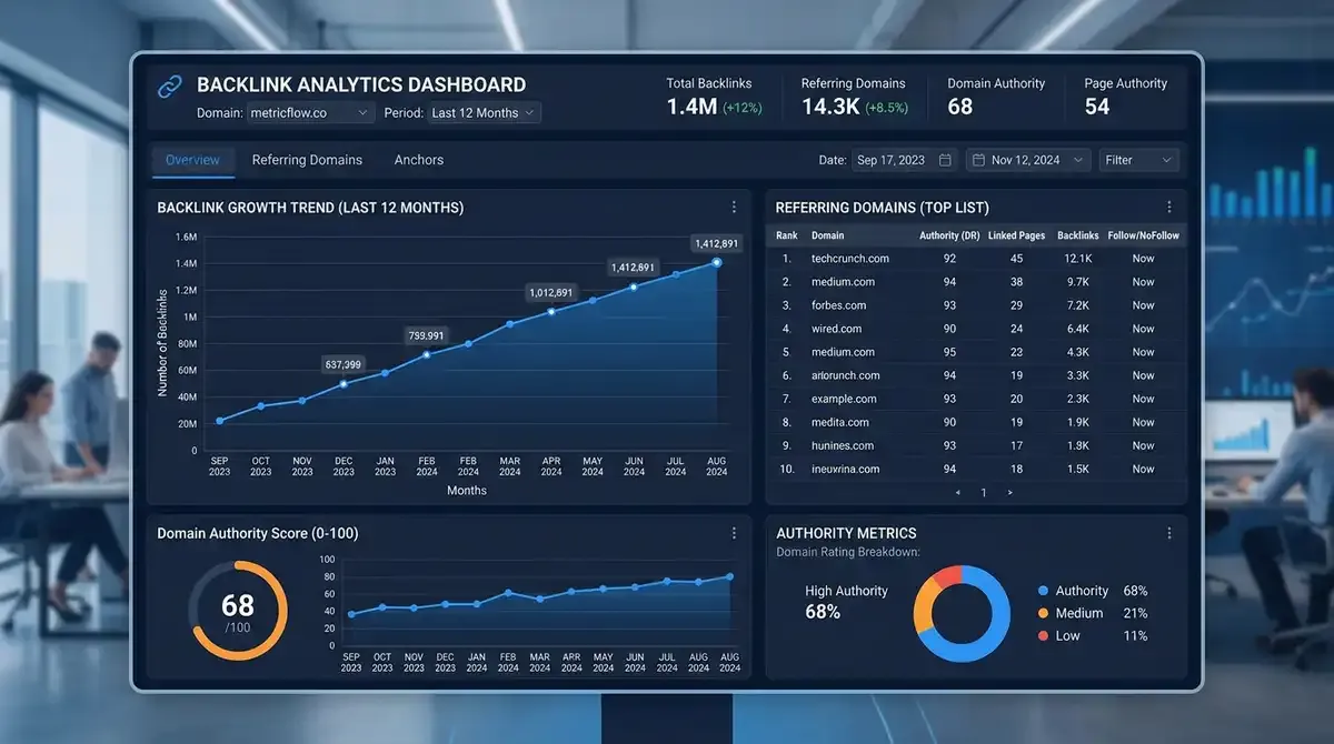 Backlink Analytics Semrush