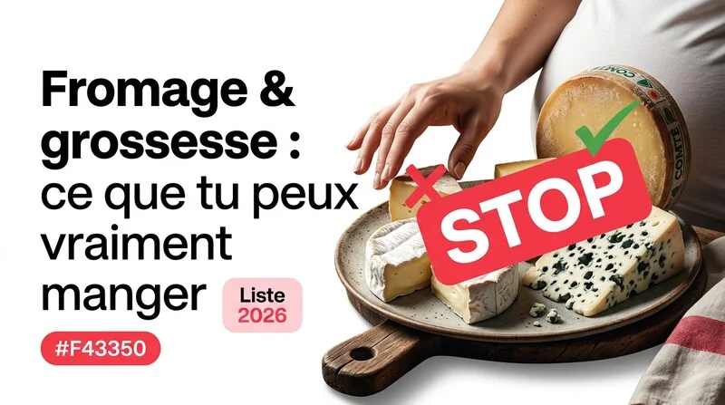 Fromage au lait cru enceinte : ce que tu peux (et ne peux pas) manger