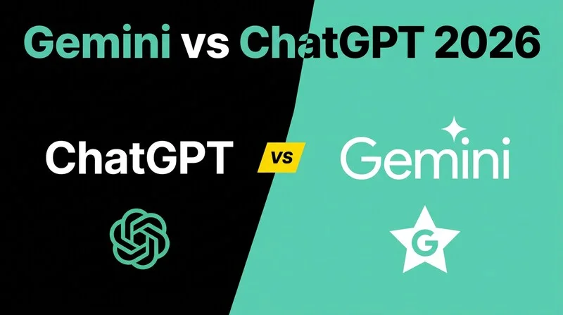 Gemini vs ChatGPT : lequel choisir en 2026 (comparatif)